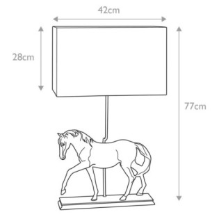 Lámpara de mesa Dorado