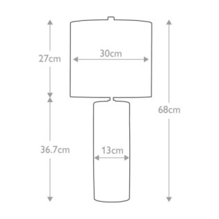 Lámpara de mesa Fulwell