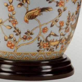 Lámpara de mesa Gold Birds