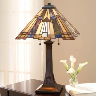Lámpara de mesa Inglenook (2 luces)