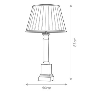 Lámpara de mesa Louviers