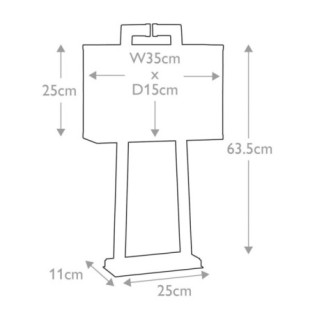 Lámpara de mesa Magro