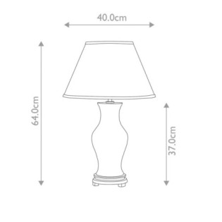 Lámpara de mesa Majin