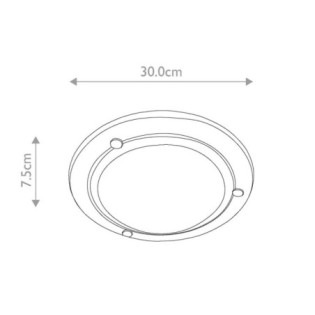 Plafón de techo Berwick