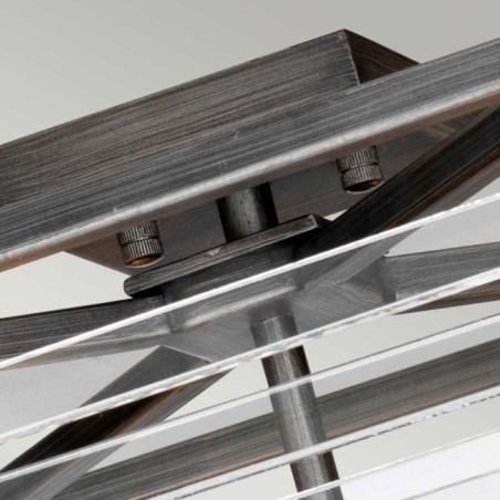 Plafón de techo Louvre (4 luces)