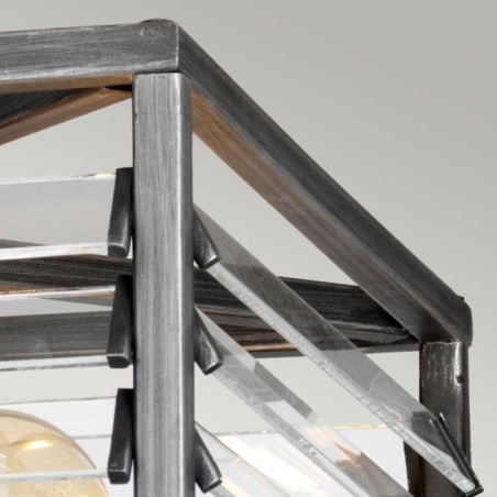 Plafón de techo Louvre (4 luces)