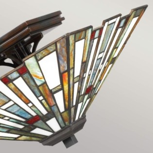 Plafón de techo Maybeck (2 luces)