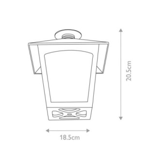 Plafón de techo York