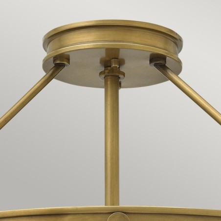 Semiplafón de techo Collier (4 luces)