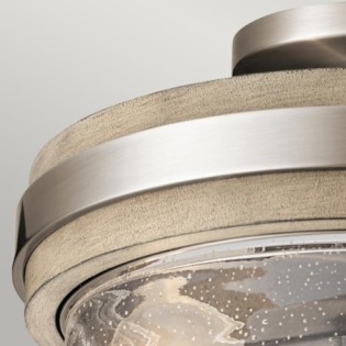 Semiplafón de techo Grand Bank (2 luces)