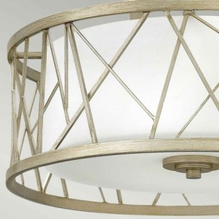 Semiplafón de techo Nest (3 luces)