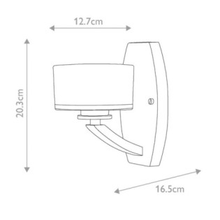 Aplique de pared Meridian
