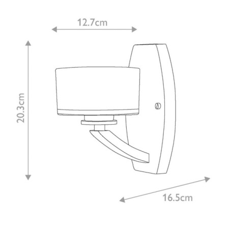 Aplique de pared Meridian