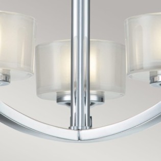 Semiplafón para baños Meridian (3 luces)