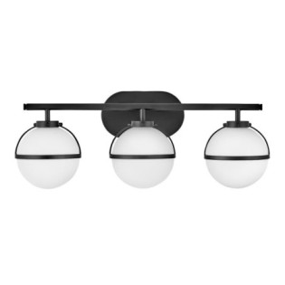 Aplique para baños Hollis Opal (3 luces)