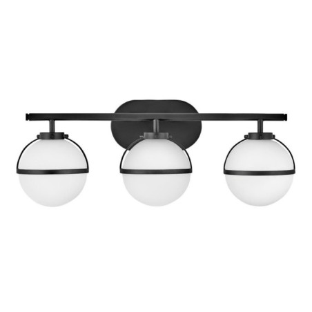 Aplique para baños Hollis Opal (3 luces)