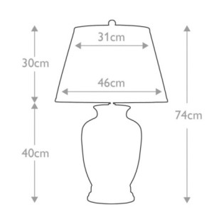 Lámpara de mesa Morris L