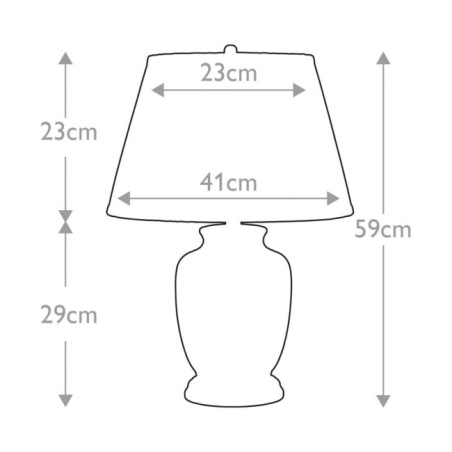 Lámpara de mesa Morris S
