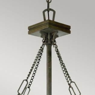 Lámpara de techo Inglenook B (3 luces)