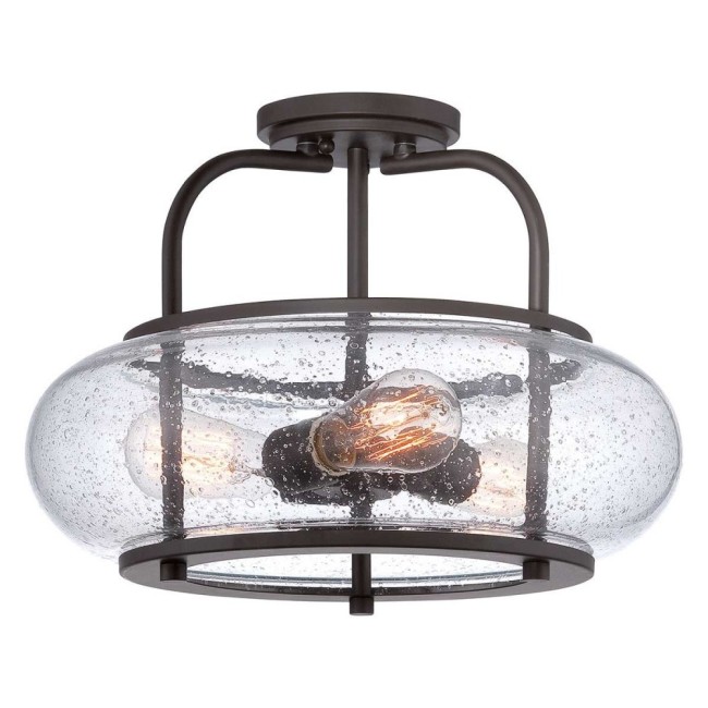 Semiplafón de techo Trilogy M (3 luces)