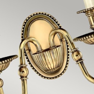 Aplique de pared Cambridge (2 luces)