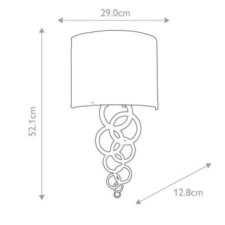 Aplique de pared Curtis