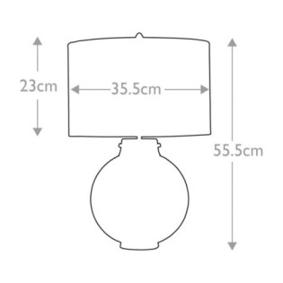 Lámpara de mesa Kara