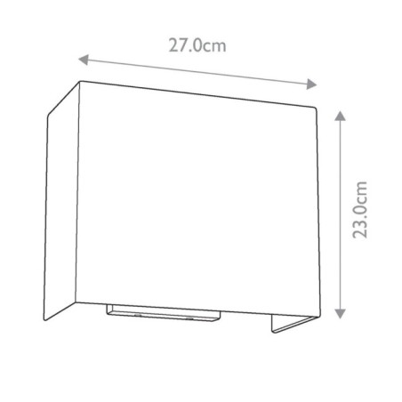 Aplique de pared Riley M