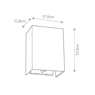 Aplique de pared Riley S