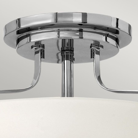 Semiplafón de techo Harper S (3 luces)