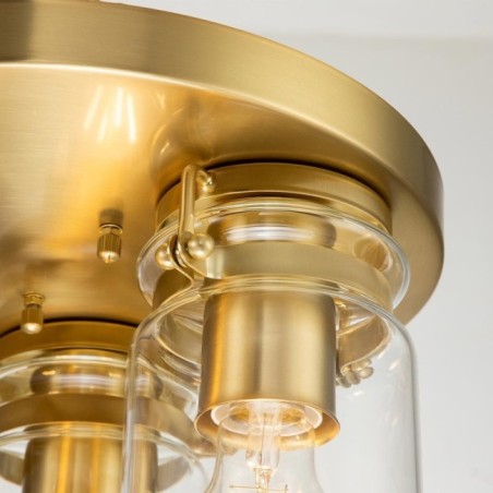Plafón de techo Brinley (3 luces)