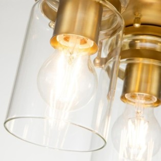 Plafón de techo Brinley (3 luces)
