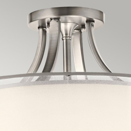 Semiplafón de techo Lacey (4 luces)