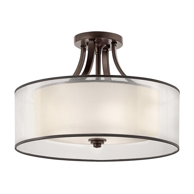 semiplafon de techo lacey 4 luces