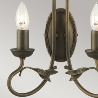 Aplique de pared Olivia (2 luces)