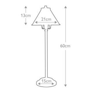 Lámpara de mesa Provence