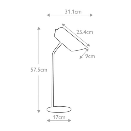 Lámpara de mesa Quinto