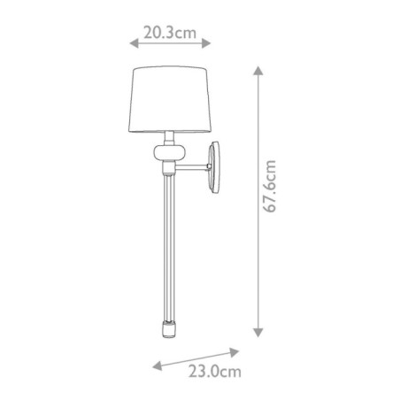 Aplique de pared Barbour