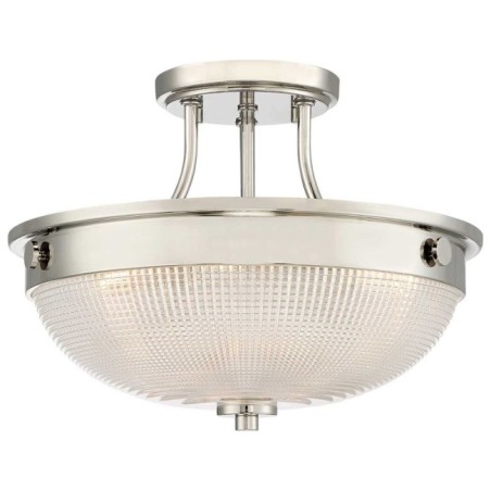 Semiplafón de techo Mantle (2 luces)