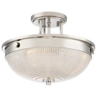 Semiplafón de techo Mantle (2 luces)