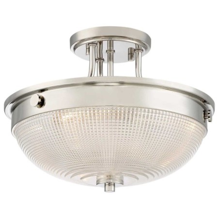 Semiplafón de techo Mantle (2 luces)
