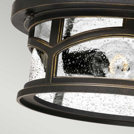 Plafón de techo Marblehead (2 luces)