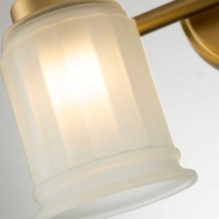 Aplique de pared para baños Swell (2 luces)