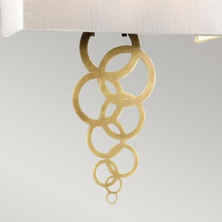 Aplique de pared Rosa (2 luces)