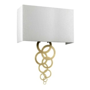 Aplique de pared Rosa (2 luces)