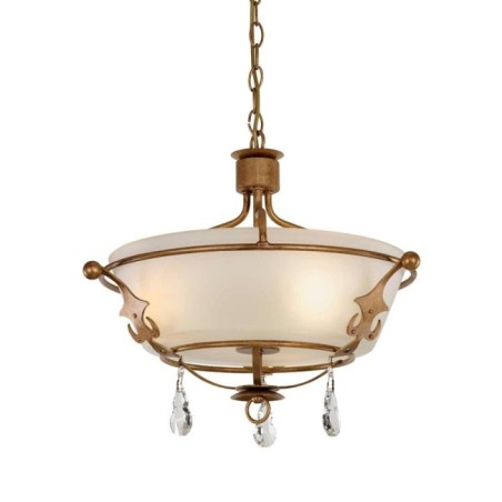Semiplafón de techo Windsor (3 luces)