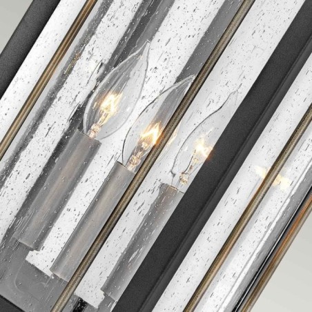 Aplique de pared de exterior Fitzgerald (3 luces)