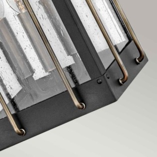 Aplique de pared de exterior Fitzgerald (3 luces)