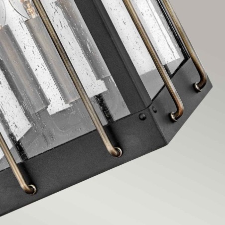 Aplique de pared de exterior Fitzgerald (3 luces)