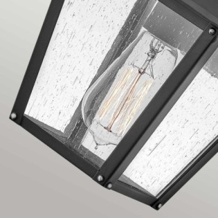 Aplique de pared de exterior Huntersfield